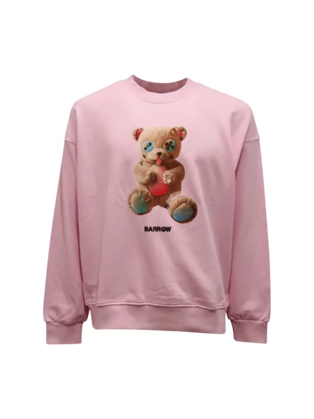 Bluza Barrow z kapturem różowa