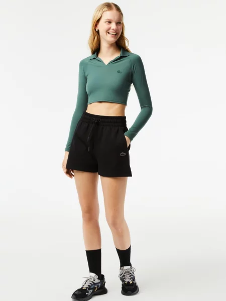 Шорты Lacoste черные