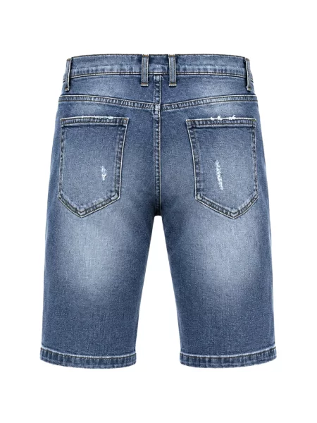 Cu centură pantaloni scurți Dolce & Gabbana albastru