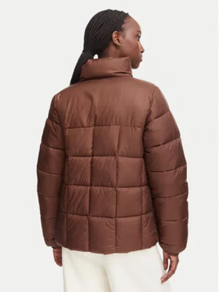 COLUMBIA Outdoorová bunda Puffect™ III čokoládová / bílá hnědá