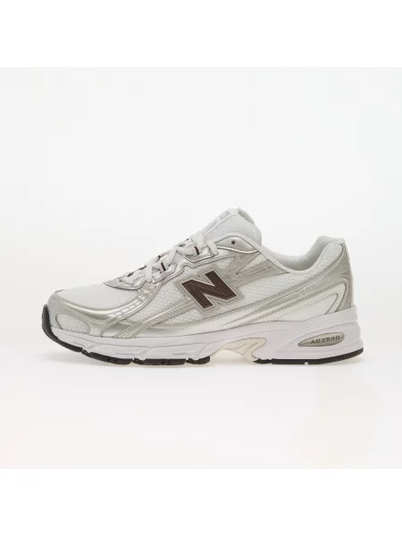 Sneakers New Balance White/ Silver Metallic EUR 37 alb