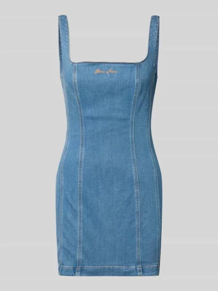 Guess Jeans Sukienka jeansowa niebieski