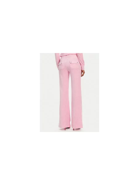 Juicy Couture Spodnji del trenirke Layla Flared Leg roza