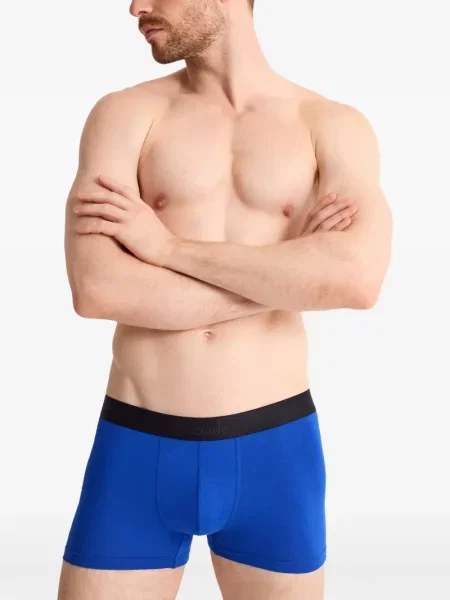 Pantaloni scurți Aubade cu imagine albastru