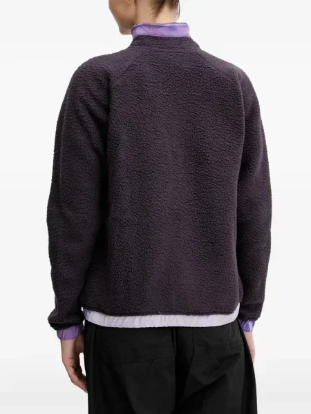 Bluza Helly Hansen z kieszeniami zapinanymi na guziki fioletowa