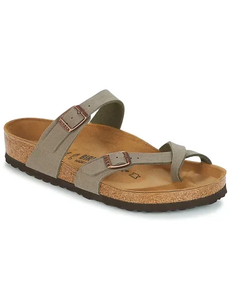Natikači Birkenstock siva