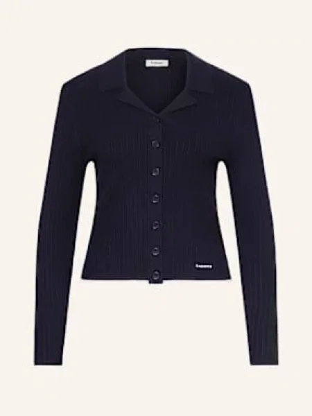 Sandro Kardigan blau granatowy