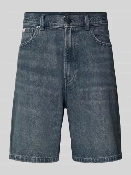 Szorty jeansowe o kroju loose fit z czystej bawełny Calvin Klein Jeans