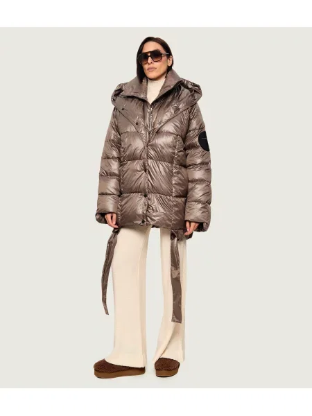 MMC Geacă de puf Oloro | Oversize fit bej