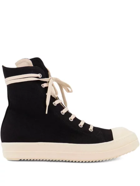 Sneakerși Rick Owens Drkshdw din canvas negru