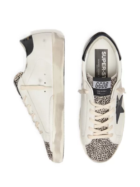 Sneakerși Golden Goose din piele alb