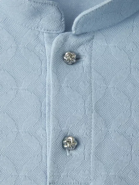 Πλεκτό polo Shanghai Tang μπλε
