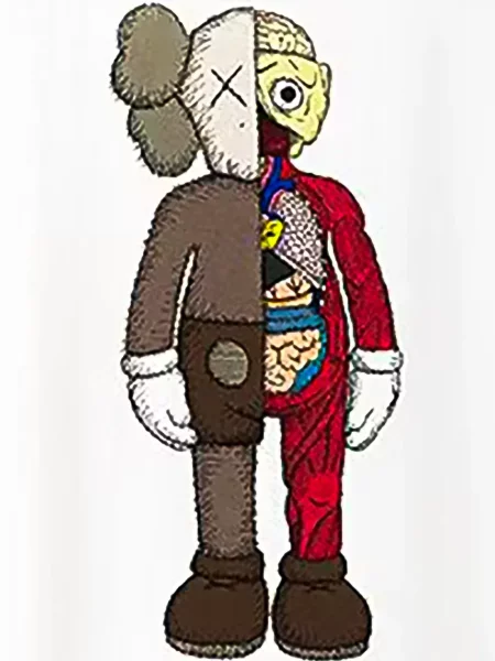 Póló Kaws fehér