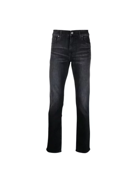 Jeansy 7 For All Mankind czarne