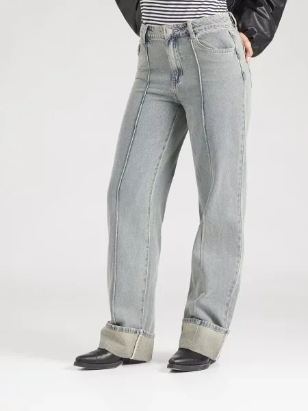 ROUGE EDIT Jeans denim albastru