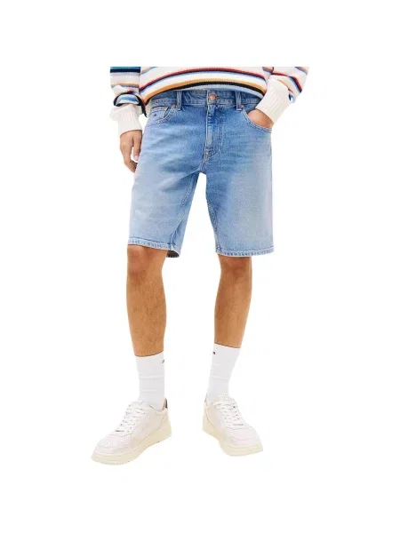 Bermude Tommy Hilfiger Jeans albastru