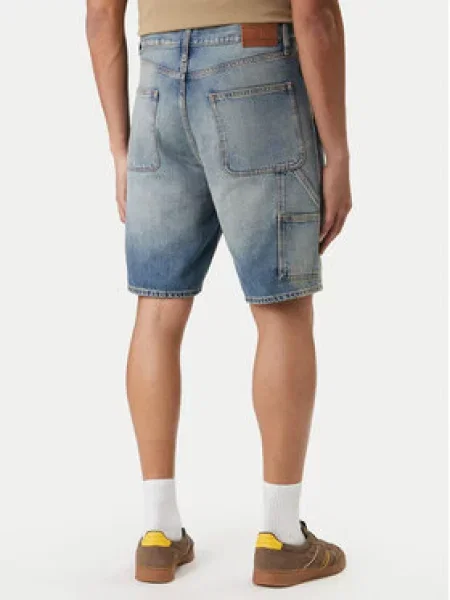 Kratke traper hlače Tommy Jeans plava