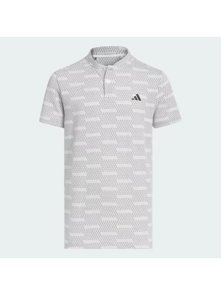POLO TRIČKO JACQUARD bílé