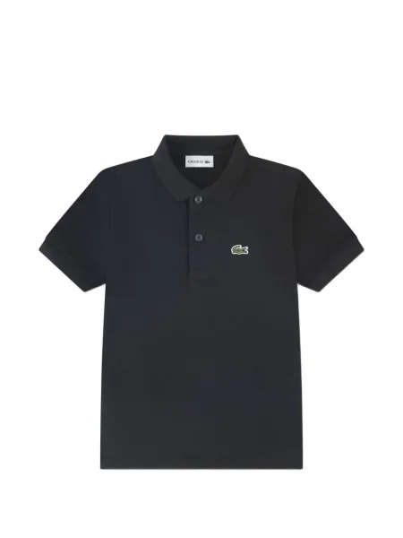 Koszulka polo dziecięca Lacoste czarna