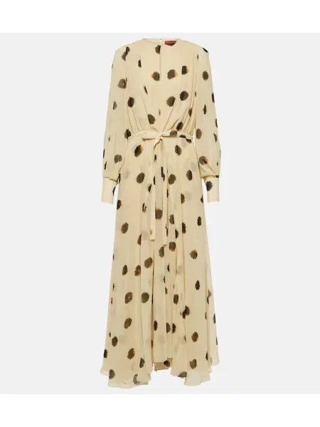 Rochie maxi Altuzarra cu imagine de costum