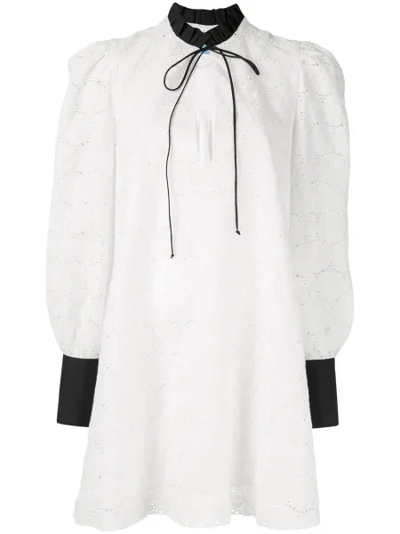 Rochie Macgraw din dantelă de costum alb
