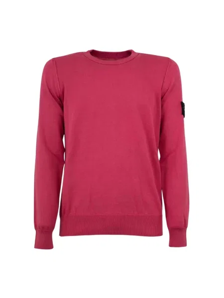 Sweter Stone Island z kamieniami różowy