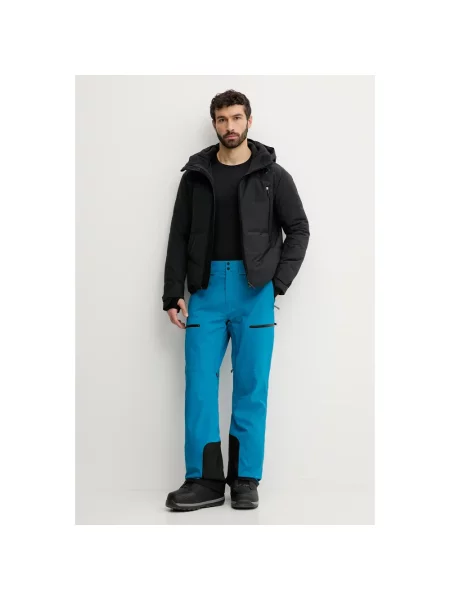 The North Face spodnie narciarskie Chakal niebieskie