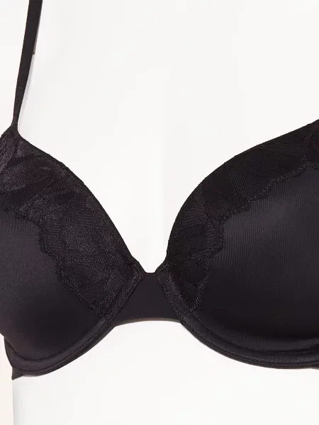 Calvin Klein Biustonosz Usztywniany Lightly Lined schwarz czarny
