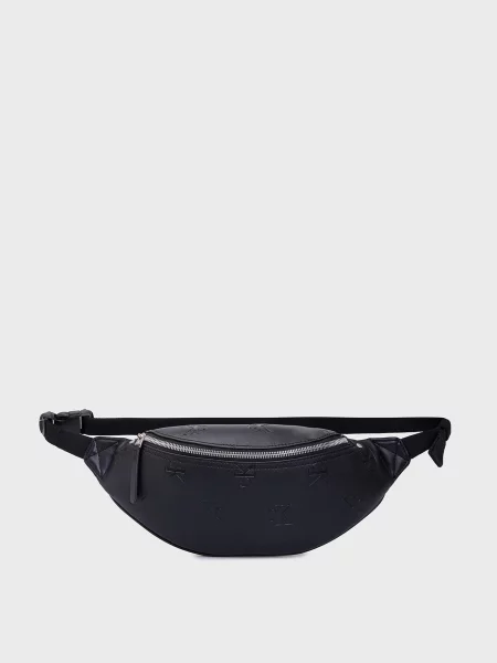Поясна сумка Calvin Klein Jeans без кісточок чорна