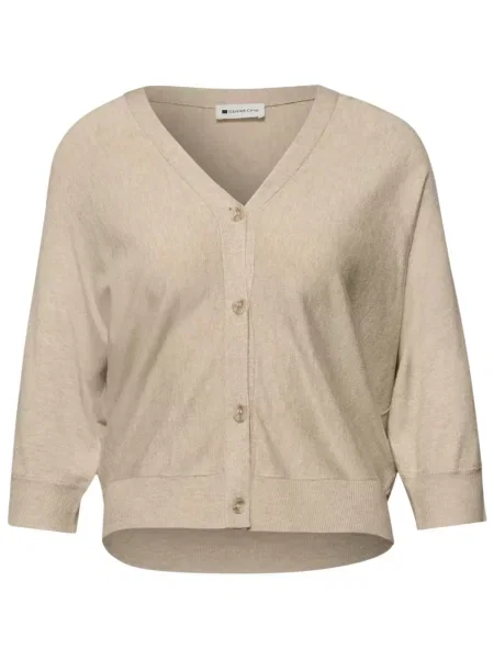 Kardigan Street One s výstřihem do v v městském stylu béžový
