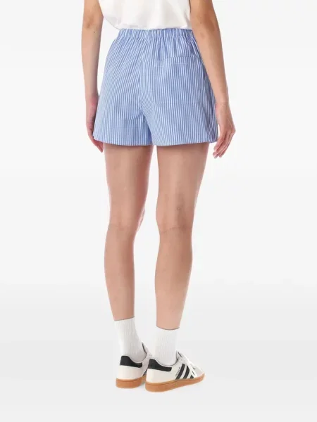 Ριγέ σορτς Sporty & Rich μπλε