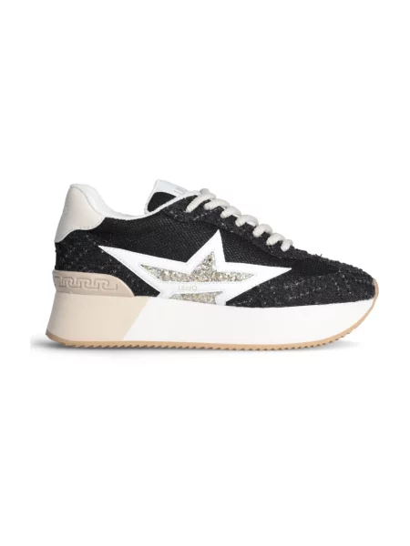 Sneakersy Liu Jo zamszowe czarne