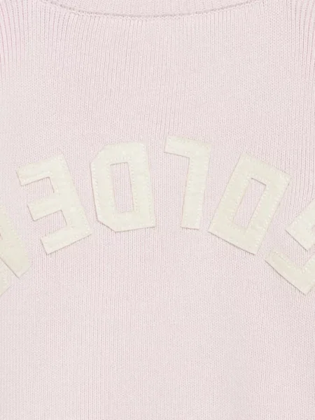 Sweter dziecięcy Golden Goose różowy