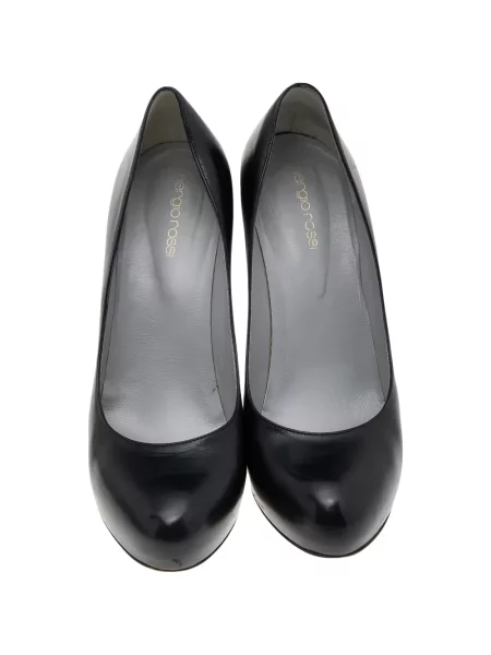 Pantofi cu toc Sergio Rossi negru