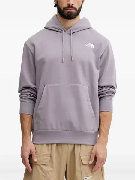 Hanorac cu glugă The North Face gri