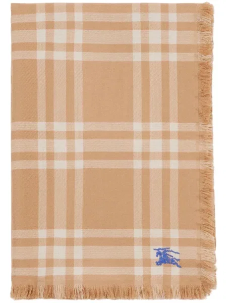 Fular Burberry în carouri reversibil