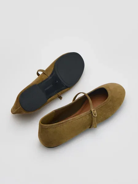 Балетки Reserved зеленые