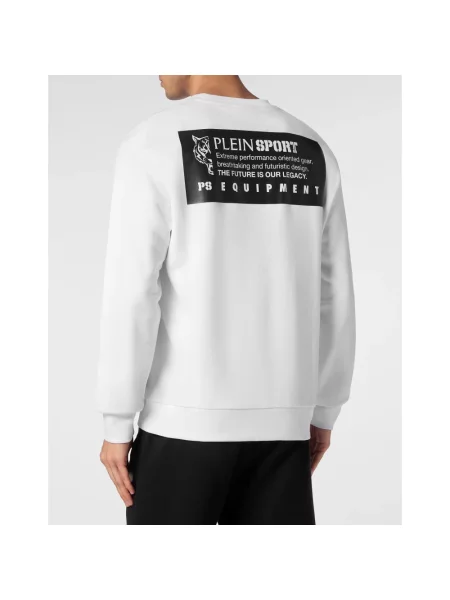 Bluza sportowa Plein Sport biała
