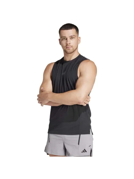 ADIDAS PERFORMANCE Tricou funcțional Workout / alb negru