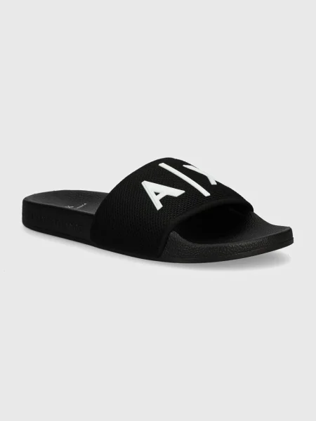 Armani Exchange Șlapi negru