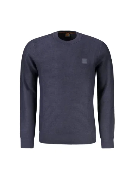 Dzianinowy sweter Boss Orange czarny