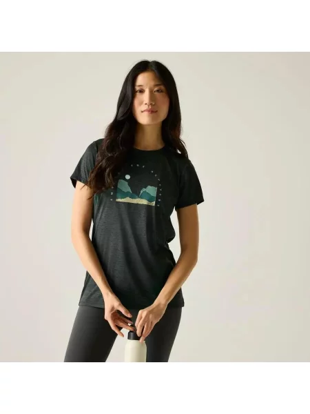 T-shirt Regatta Fingal czarna