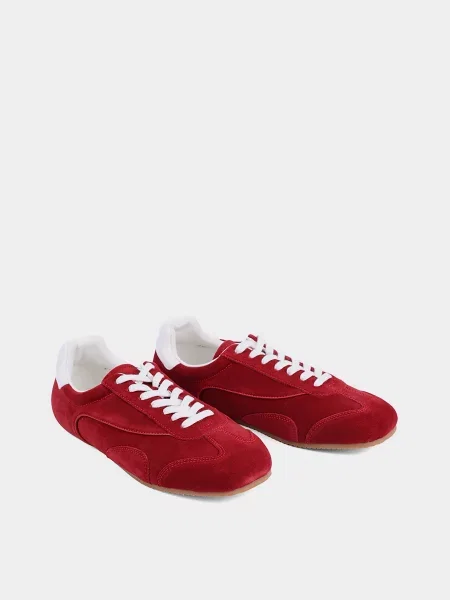 Велюрові Кросівки MIRATON червоний
