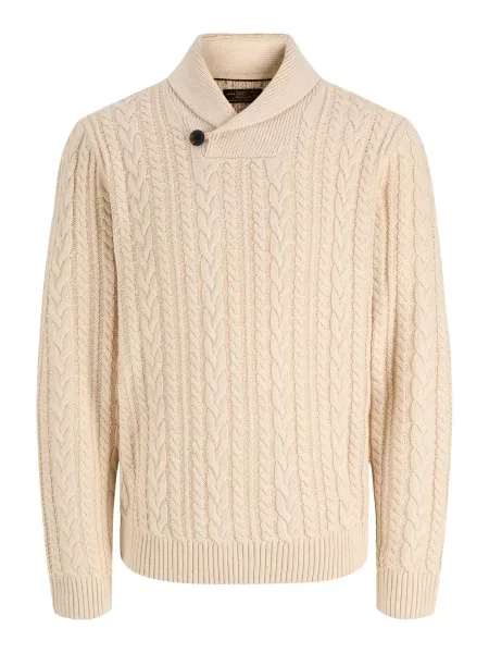Jack & Jones Premium Pulover JPRBLUCALLUM' bej