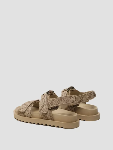 Босоножки Guess бежевые