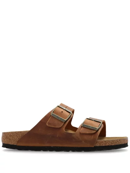 Sandale Birkenstock din piele maro
