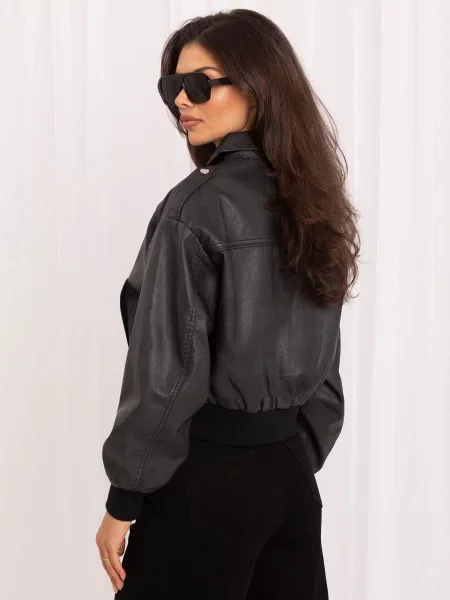 Geanta de piele Italy Moda negru