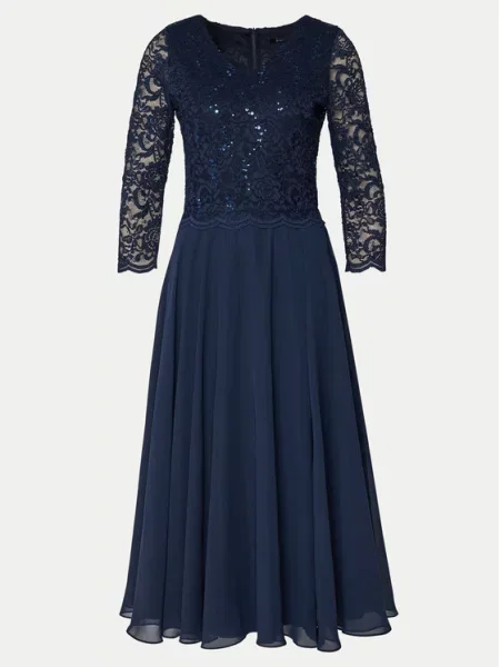 Kostiumas vakarinė suknelė Swing mėlyna