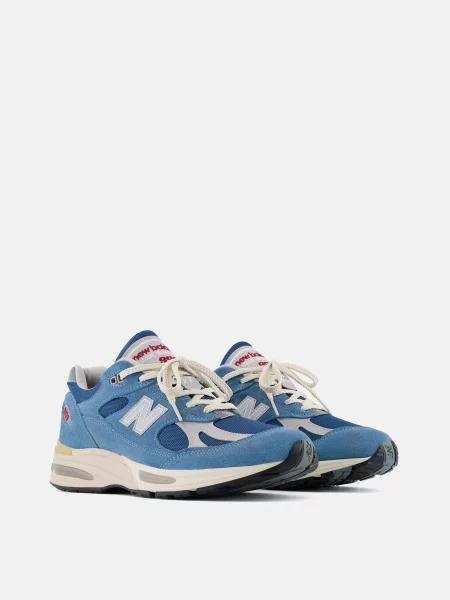 Жіночі Кросівки повсякденні New Balance текстиль синій