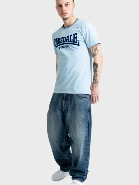 Футболка Lonsdale блакитна